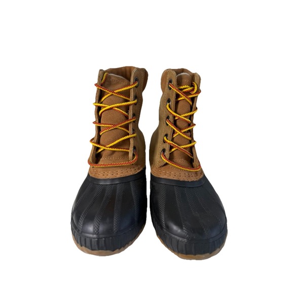 Sorel Youth Cheyanne II Waterproof Lace-Up Boots Brown/Yellow Size 1Y NO BOX - Picture 5 of 6
